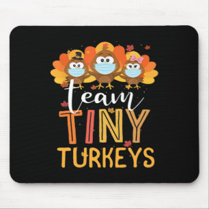 Türkei Erntedank Team Tiny Turkeys Nurfall N Mousepad