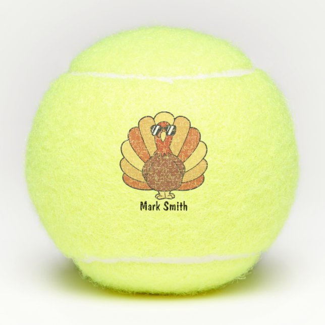 Türkei Erntedank Tennisbälle (Vorderseite)