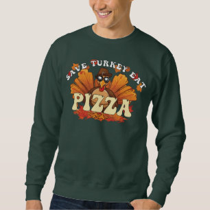 Türkei Erntedank vegetarisch vegan Türkei Funny Sweatshirt