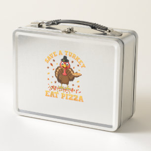 TÜRKEI ESSEN PIZZA Shirt Erwachsene Vegane Kinder Metall Brotdose