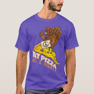 Türkei Fast Food Bauer Pizza Lover Vegan T-Shirt