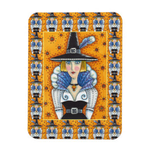 TÜRKEI FEATHER WITCH, EIN SALEM-ERNTEDANK, FOLG MAGNET