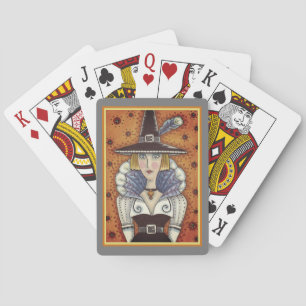 TÜRKEI FEATHER WITCH, EIN SALEM-ERNTEDANK, FOLG SPIELKARTEN