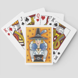 TÜRKEI FEATHER WITCH, EIN SALEM-ERNTEDANK, FOLG SPIELKARTEN