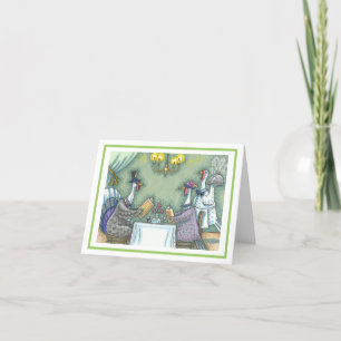 TÜRKEI FEINE DINGE ERNTEDANK GREETING CARD Blank Karte