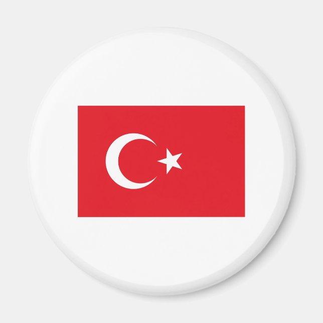 Türkei FLAG International Magnet (Vorne)