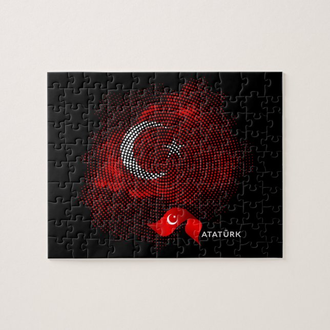 Türkei-Flagge (Horizontal)