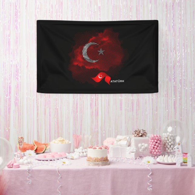 Türkei-Flagge Banner (Party)
