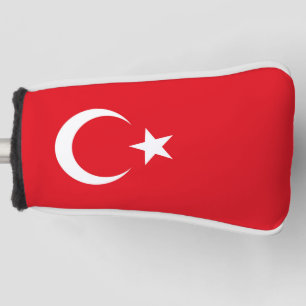 Türkei-Flagge Golf Headcover