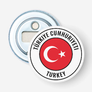 Türkei-Flagge Hübscher patriotischer Flaschenöffne Flaschenöffner