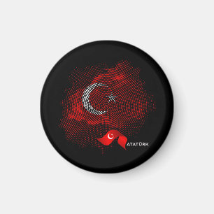 Türkei-Flagge Magnet