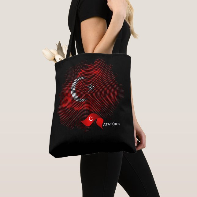 Türkei-Flagge Tasche (Von Nahem)