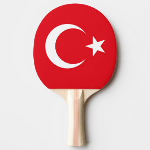 Türkei-Flagge Tischtennis Schläger