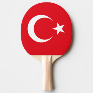 Türkei-Flagge Tischtennis Schläger