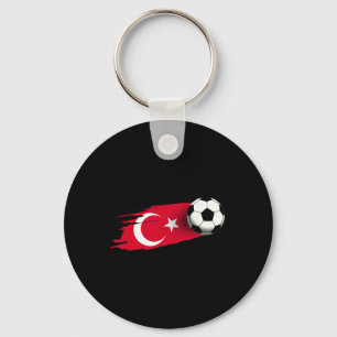 Türkei-Flagge-Trikot Türkische Fußballmannschaft T Schlüsselanhänger