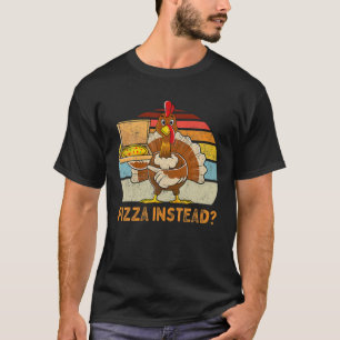Türkei Funny Erntedank Pizza Stattdessen Men Kids  T-Shirt