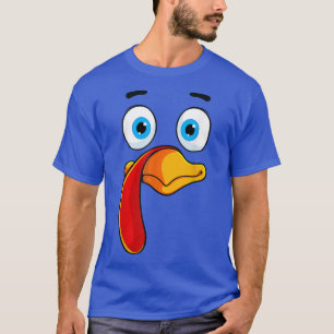 Türkei Gesicht Funny Erntedank Kostüm Männer Klein T-Shirt