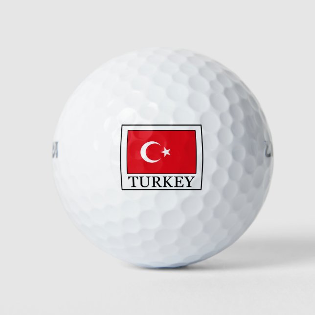 Türkei Golfball (Vorderseite)