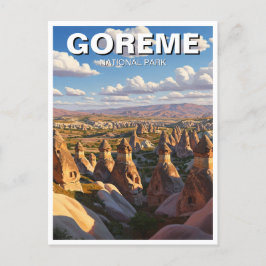 Türkei Goreme National Park Cappadocia Postkarte