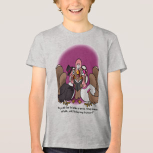 Türkei Hochzeitjunge Tri-Blend Shirt
