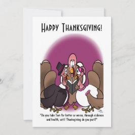 Türkei Hochzeitstag-Flat Card Feiertagskarte