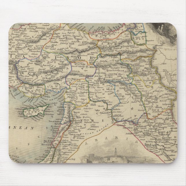 Türkei in Asien Mousepad (Vorne)