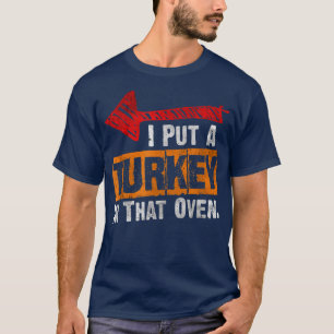Türkei in diesem Oven Vater Erntedank Schwangersch T-Shirt