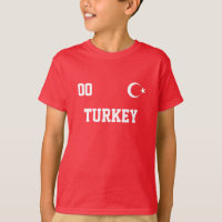Türkei Individuelle Name und Nummer Fußball Jersey
