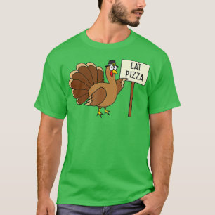 Türkei isst Pizza Erwachsene Vegane Kinder Funny T T-Shirt