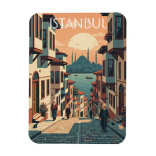 Türkei Istanbul Blaue Moschee Magnet