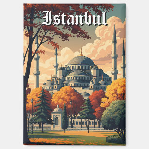 Türkei Istanbul Blaue Moschee Magnet
