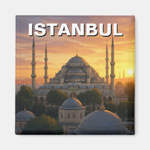 Türkei Istanbul Blaue Moschee Magnet