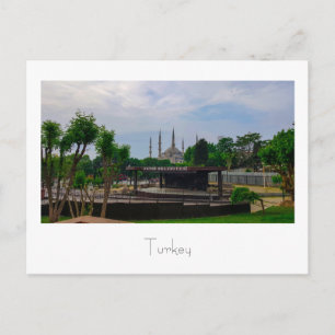 Türkei Istanbul City Street Architektur Postkarte