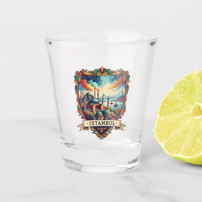 Türkei Istanbul  Schnapsglas (Vorderseite)