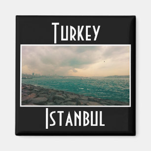 Türkei Istanbul Stadtbild Bosporus Blick Magnet
