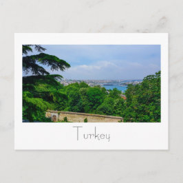 Türkei Istanbul Stadtbild Bosporus Postkarte