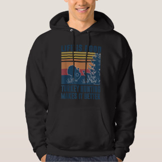 Türkei Jagd Geschenke Männer Frauen Wilde Türkei J Hoodie
