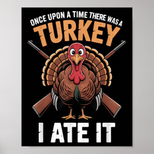 Türkei Jagd Vater Son Hunter Tierische Sarcastic F Poster