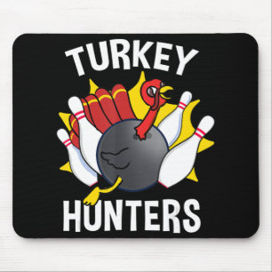 Türkei Jäger Bowling Fun Bowling Geschenk Mousepad