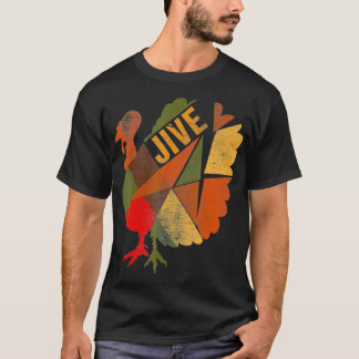 Türkei Jive Erntedank Türkei Patchwork Fest Di T-Shirt