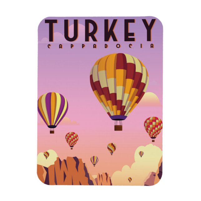 Türkei Kappadocia Magnet (Vertikal)