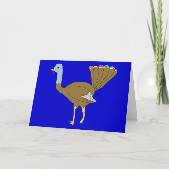 Türkei-Karte Feiertagskarte (Vorderseite)