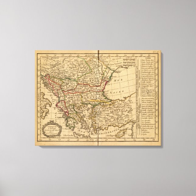 Türkei Leinwanddruck (Vorderseite)