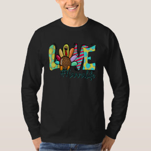 Türkei Liebe Nanna Life glücklich Danksagung Türke T-Shirt