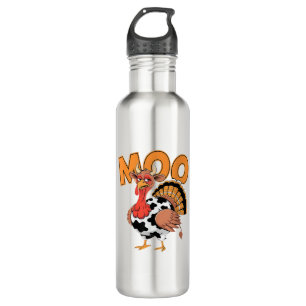 Türkei Moo Cow Kostüm Funny Erntedank Türkei D Edelstahlflasche