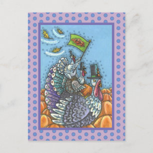 TÜRKEI NAUSA, FUNNY ERNTEDANK POLITICS POSTKARTE