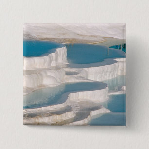 Türkei, Pamukkale Baumwollburg). Button