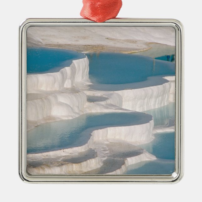 Türkei, Pamukkale Cotton Castle). Silbernes Ornament (Vorne)