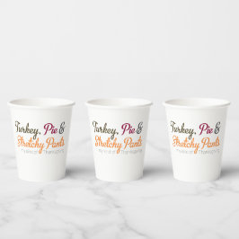 Türkei, Pie und Stretchy Pants Pappbecher