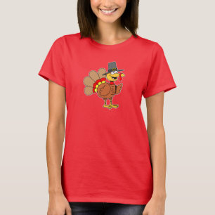 Türkei Pilgrim Cartoon Niedlich T-Shirt
